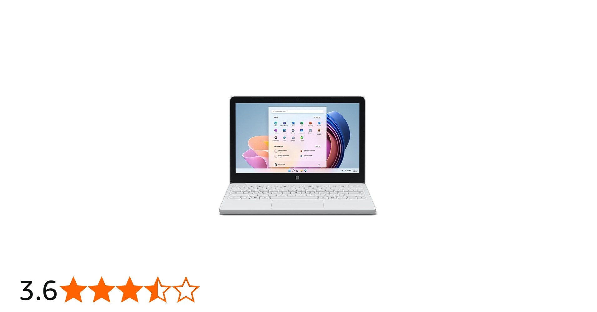 Microsoft Surface Laptop SE CELERON 8GB RAM 128GB SSD, Glacier