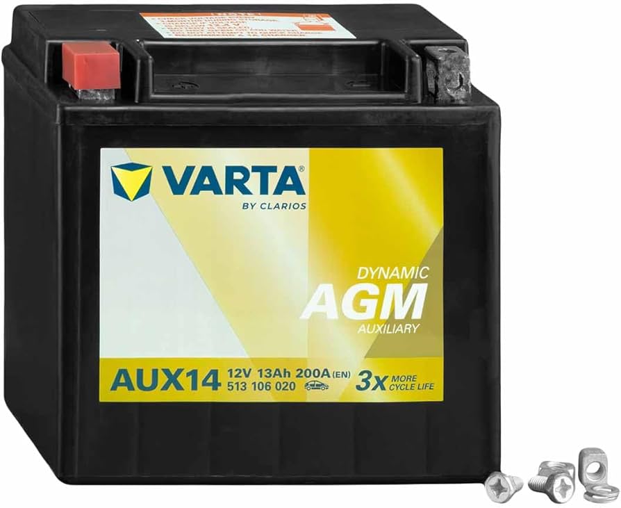 Amazon.co.jp: VARTA Silver Dynamic Auxiliary AGM AUX14 Imported