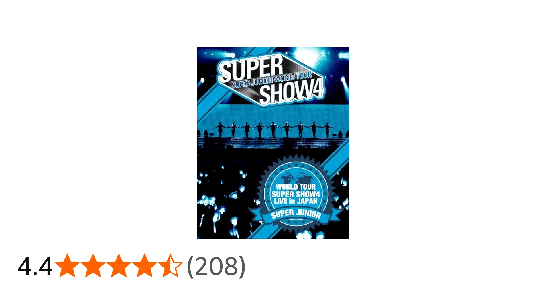 Amazon.co.jp: SUPER JUNIOR WORLD TOUR SUPER SHOW4 LIVE in JAPAN