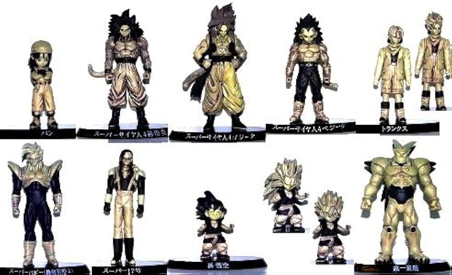 Amazon.co.jp: 超造形魂 ドラゴンボールGT 彩色＋モノクロ全18種