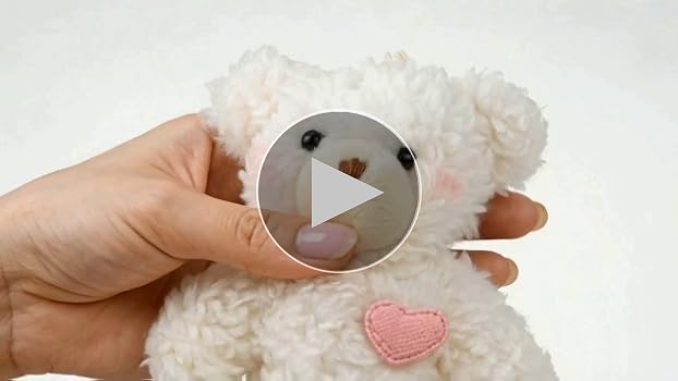 Amazon.co.jp: [CALLARON] キーホルダー クマちゃん ぬいぐるみ ペア 2