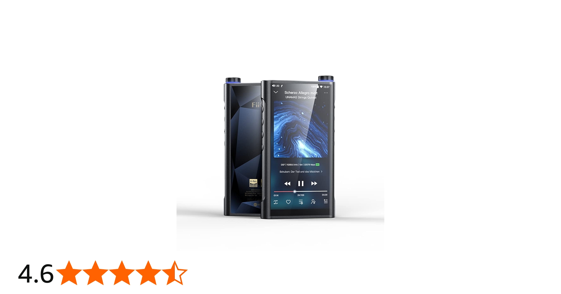 Amazon.co.jp: FiiO M15S FIO-M15S-B デジタル オーディオ プレーヤー