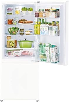 Amazon.co.jp: AQUA 【右開き】201L 2ドアノンフロン冷蔵庫 ミルク AQR