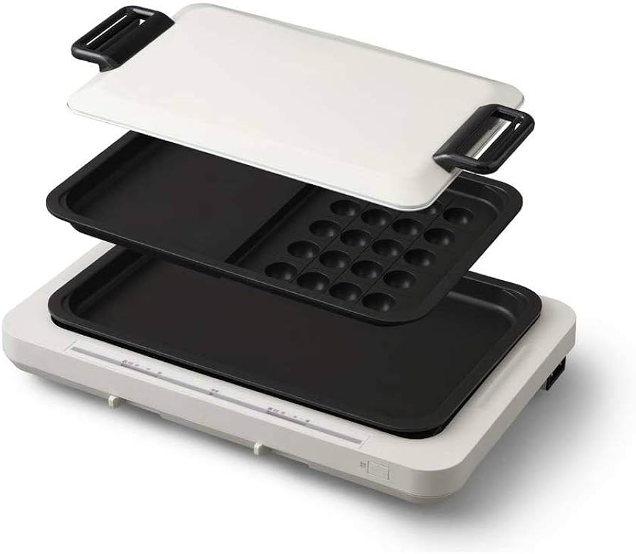 Amazon | アイリスオーヤマ ホットプレート 左右温度調整 プレート2枚