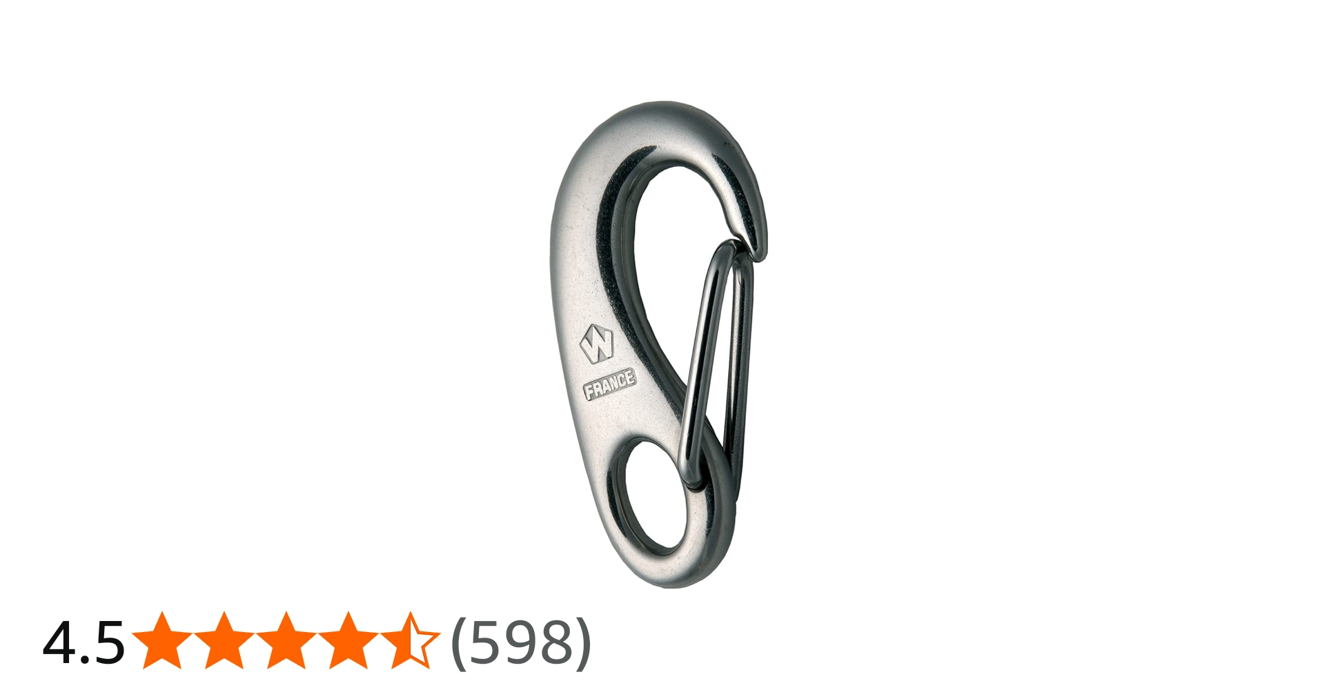 Amazon | Wichard(ウィチャード) カラビナ サージカルステンレス(316L