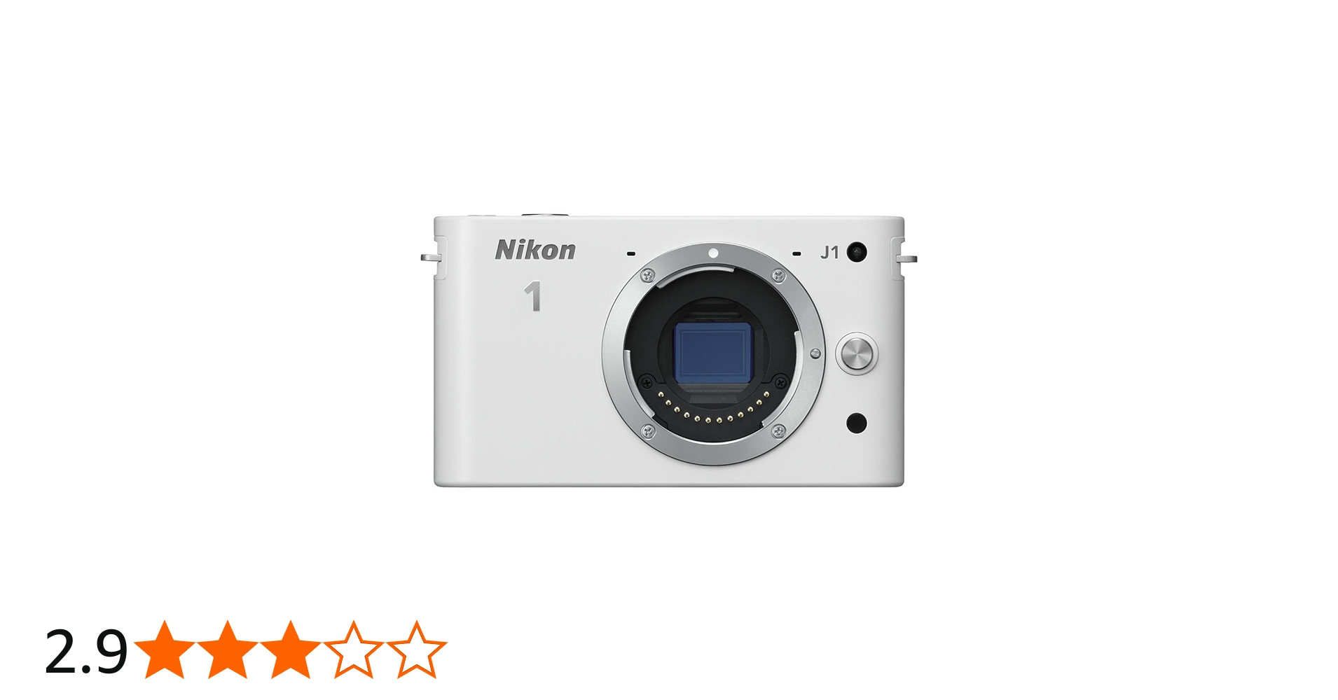 Amazon | Nikon ミラーレス一眼カメラ Nikon 1 J1 ホワイト ボディ