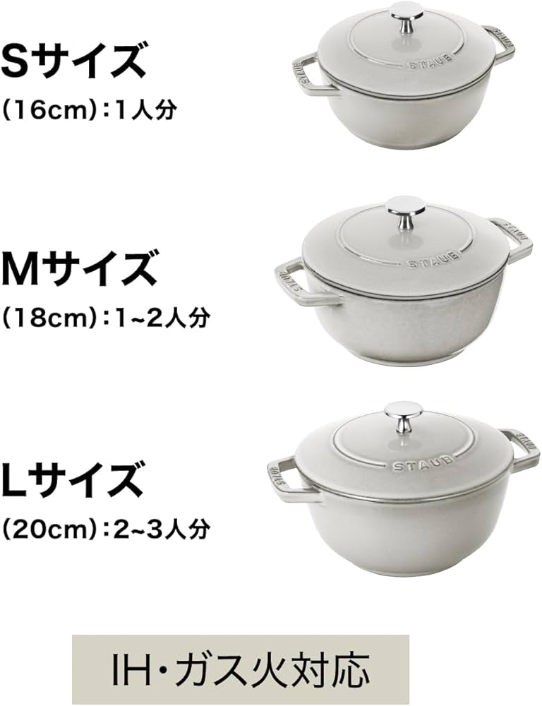 Amazon.co.jp: 【最大30日間お試し対象】 staub ストウブ 「 ワナベ