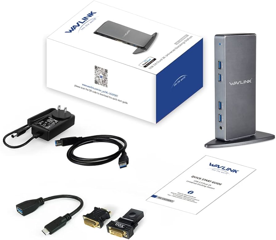 Amazon.co.jp: Wavlink USB 3.0ユニバーサルドッキングステーションUSB