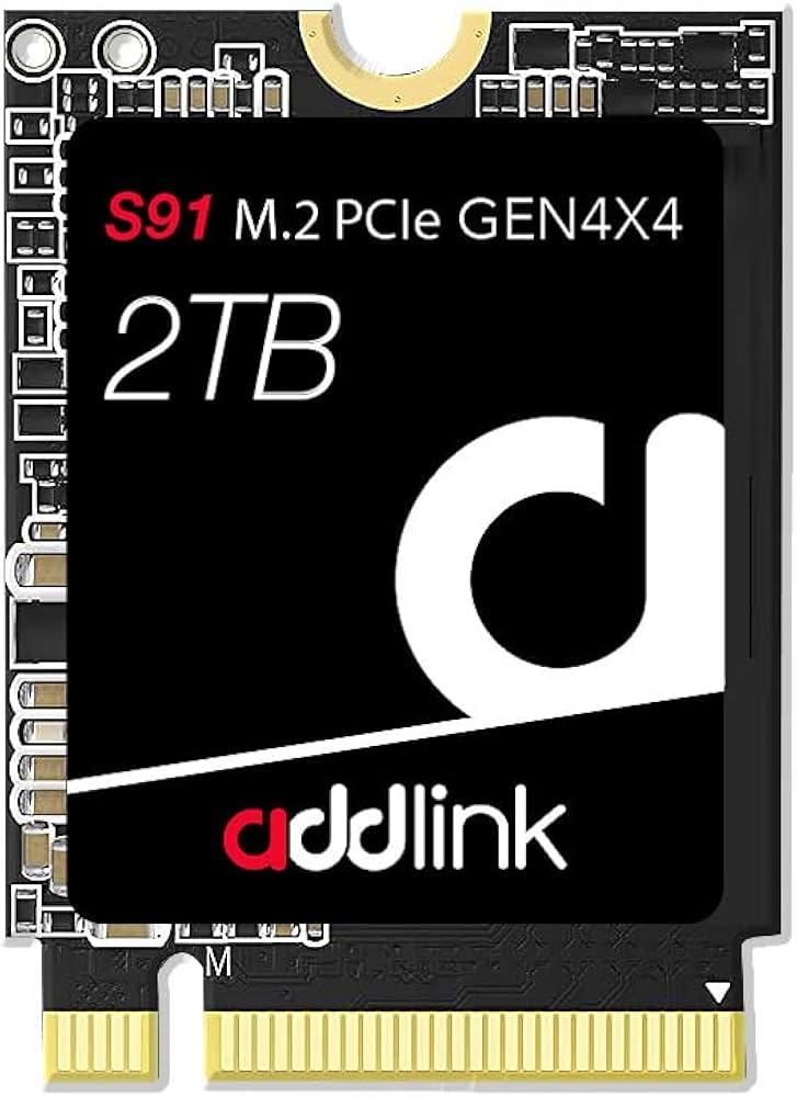Amazon | Addlink 台湾製 S91 2TB 2230 M.2 SSD NVMe PCIe Gen4x4 3D