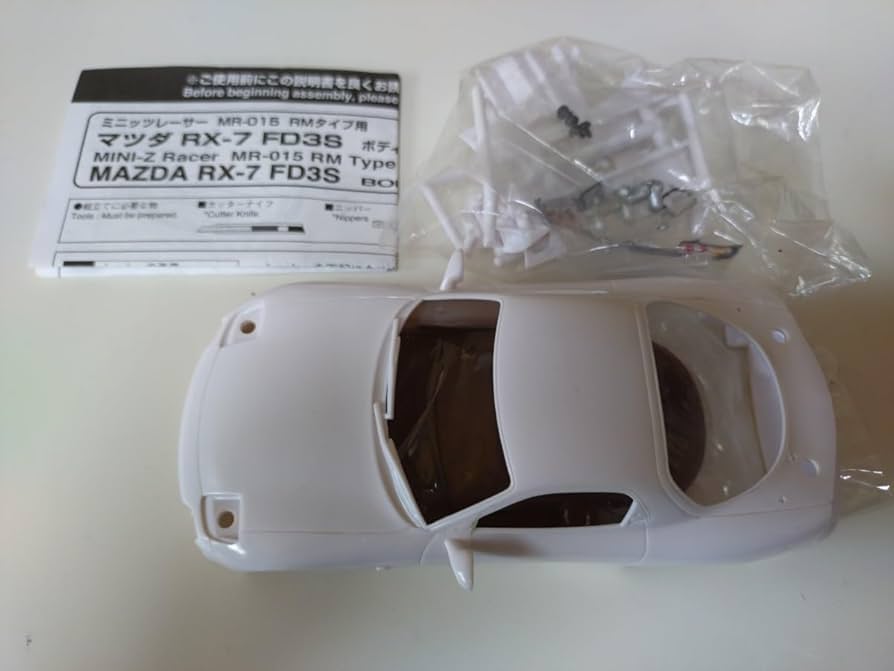Amazon.co.jp: 京商 プラモデル ミニッツ マツダRX-7 FD3S ホワイト