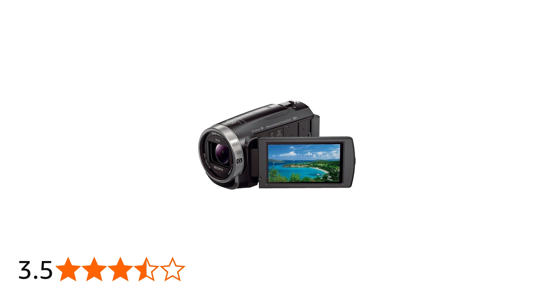 Amazon | SONY ビデオカメラHDR-CX675 32GB 光学30倍 ブラック