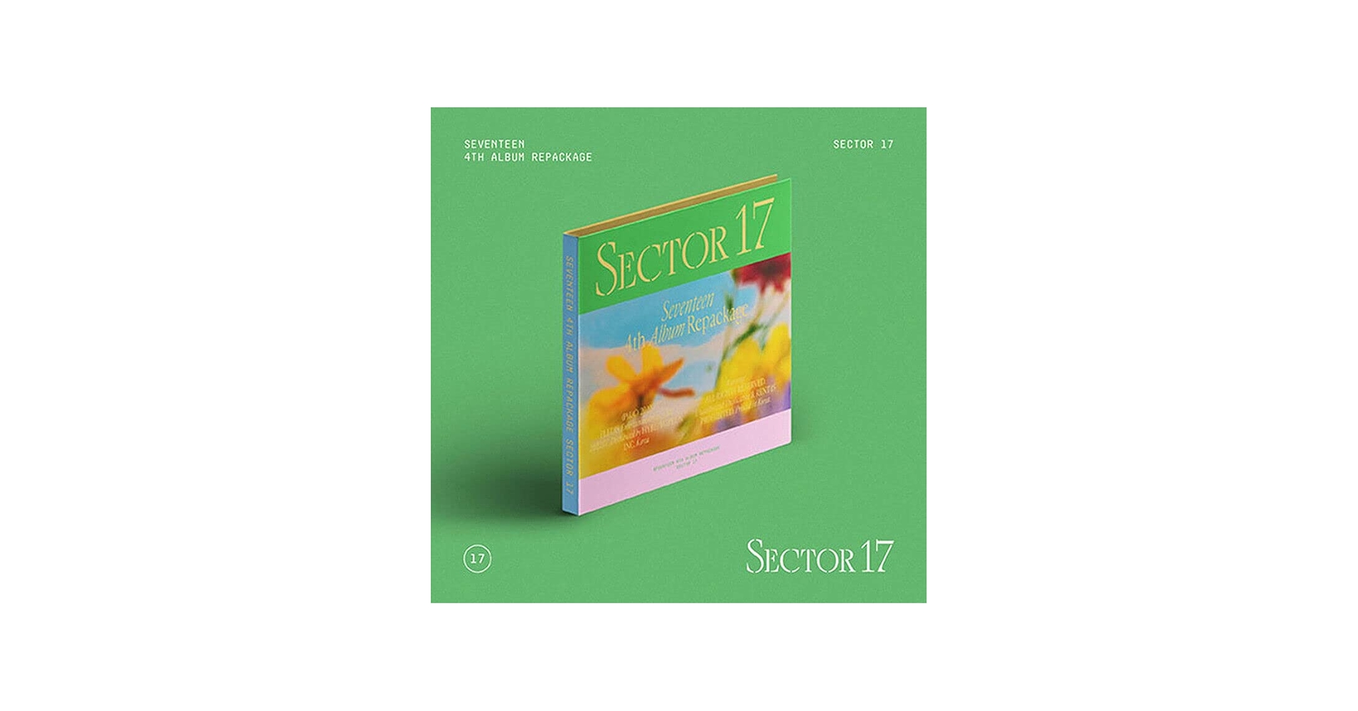 SEVENTEEN - (COMPACT Ver.) SEVENTEEN SECTOR 17 4th Repackage Album