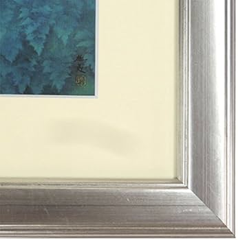Amazon.co.jp: 東山魁夷『緑響く(10号特寸)』プリハード印刷 風景画