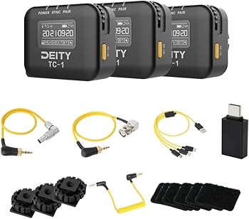 Amazon.com: Deity TC-1 Wirless Timecode Box 3 Kit,2.4G Radio