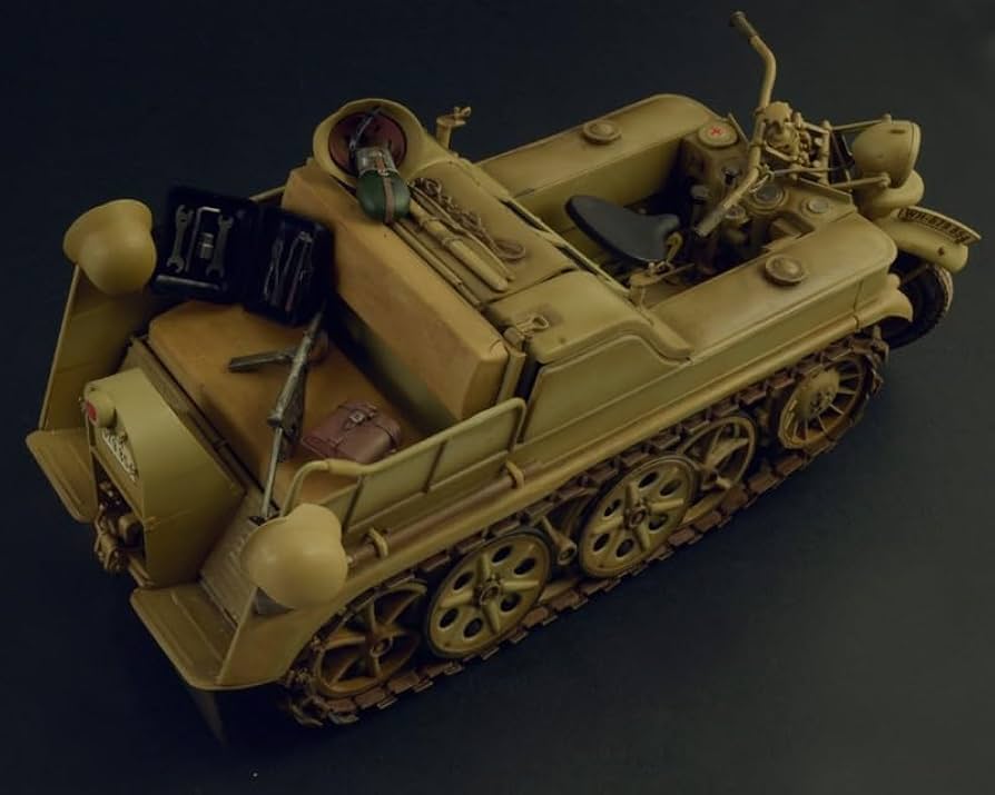 Amazon | プラッツ イタレリ 1/9 WW2 ドイツ ケッテンクラート