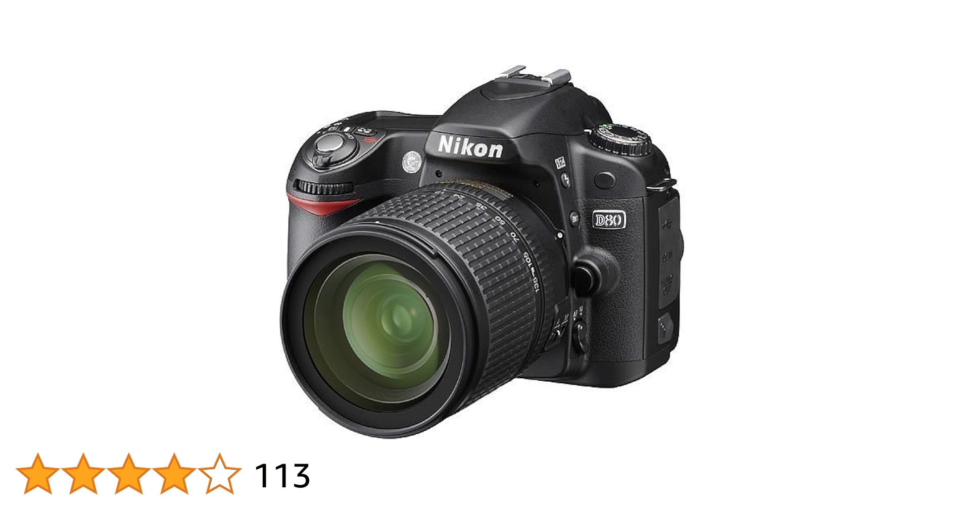Nikon D80デジタル一眼レフ+55-300mmレンズ+スピードライト 【公式通販】
