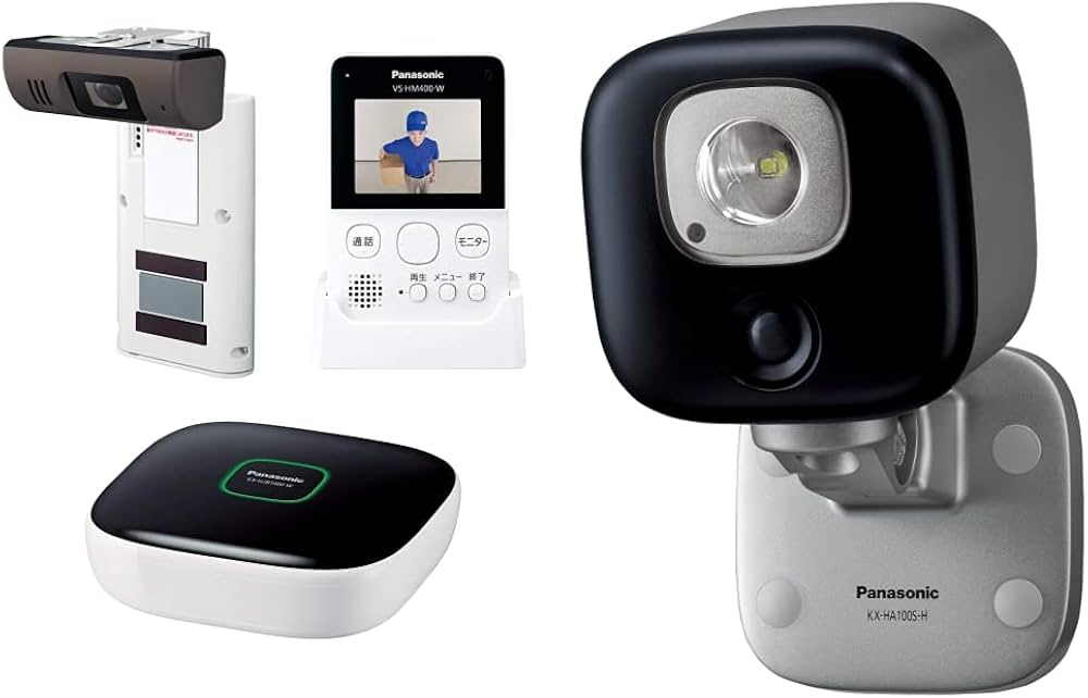Amazon.co.jp: パナソニック モニター付きドアカメラキット VS-HC400K