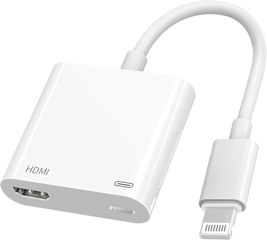 Amazon.com: [MFi Certified] Lightning to HDMI Adapter for iPhone