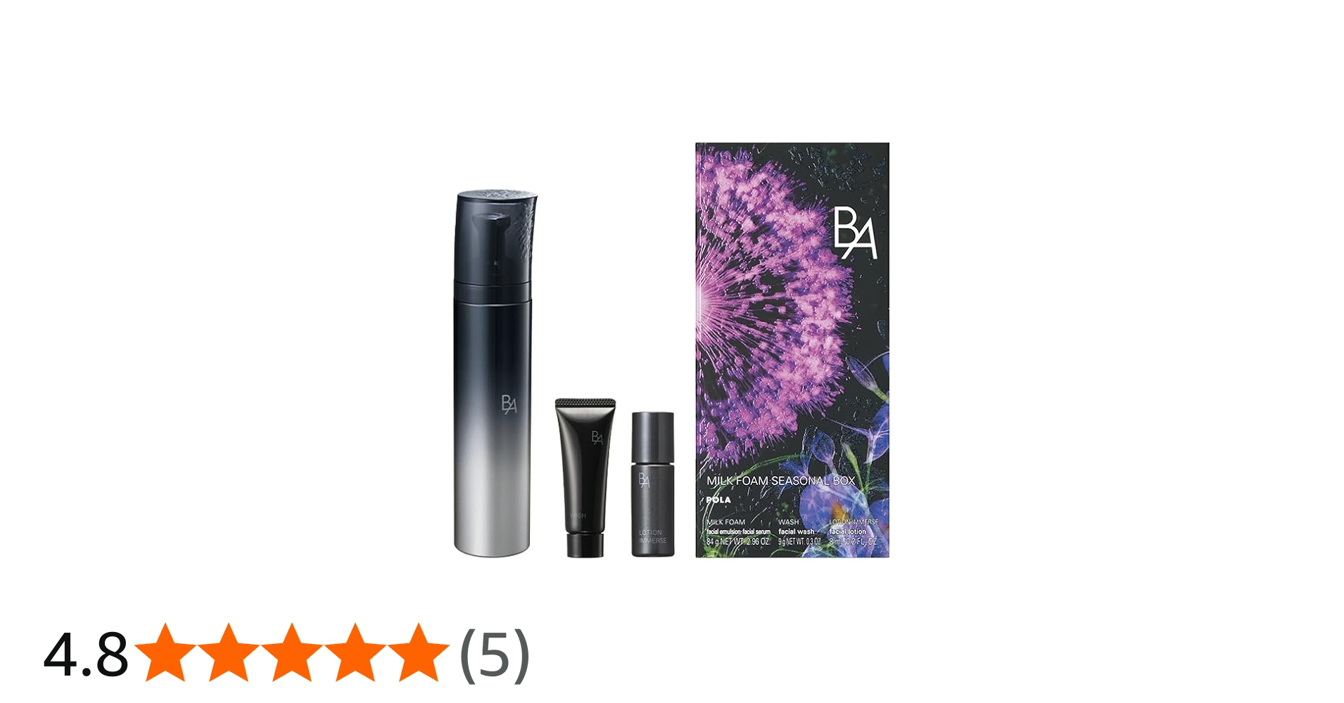 ポーラ BA ミルクフォーム シーズナルボックス ミニ洗顔 ミニ化粧水 未