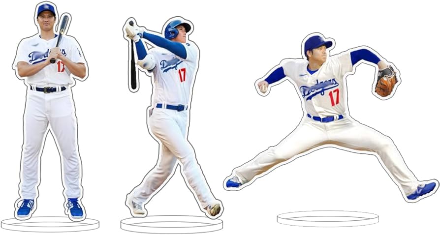 Amazon.co.jp: 3個セット 大谷翔平 アクリルスタンド アクスタ