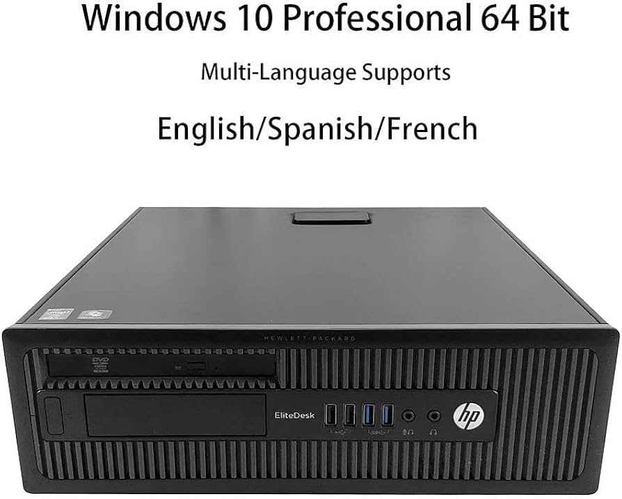 Amazon.com: HP EliteDesk 800 G1 SFF Desktop PC,Built in WiFi