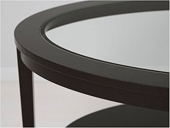 Amazon｜IKEA マルムスタ サイドテーブル ブラック ブラウン 802.611