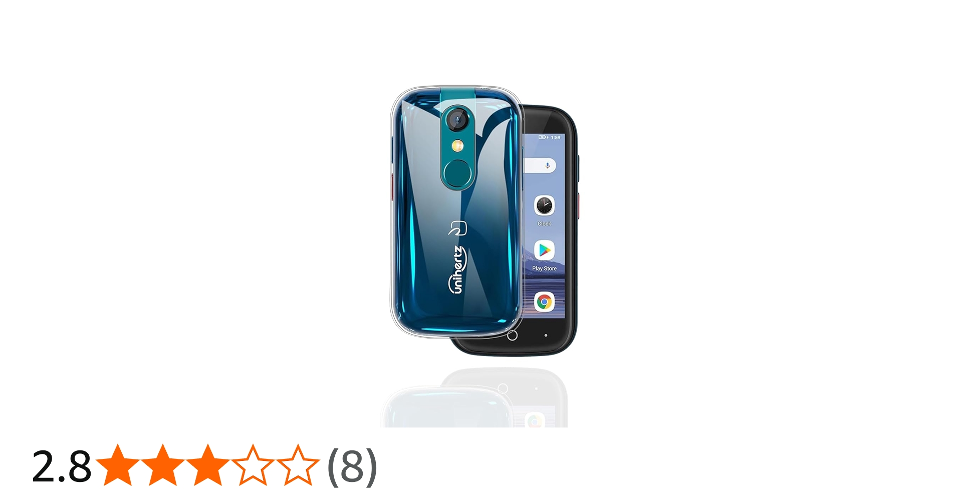 Amazon.co.jp: For Unihertz Jelly Star ケース クリア 耐衝撃 軽·薄型