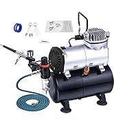 Amazon | Ausuc エアブラシ コンプレッサー セット エアーブラシ