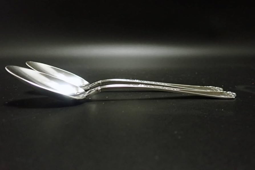 Amazon.co.jp: ピュイフォルカ 純銀950 バロック ティースプーン 2本