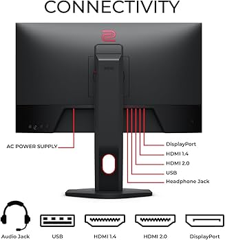 BenQ Zowie XL2411K 24 Inch 144Hz Gaming Monitor | 1080P | Smaller