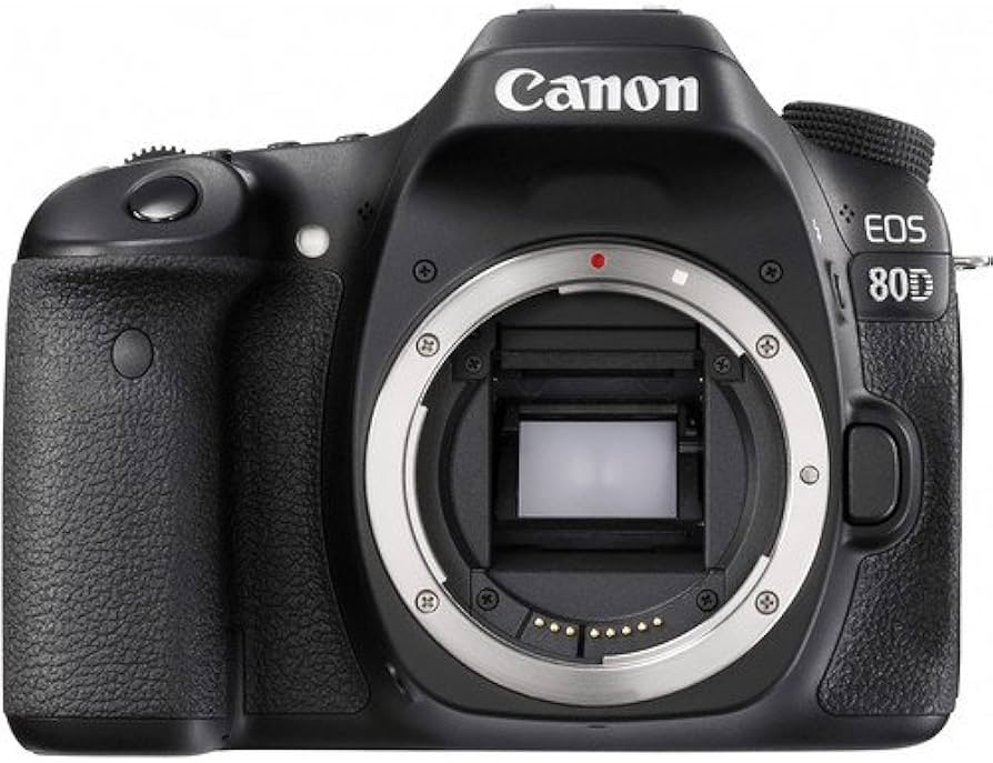 Amazon.com : Canon EOS 80D DSLR Camera (1263C004) - Beginner