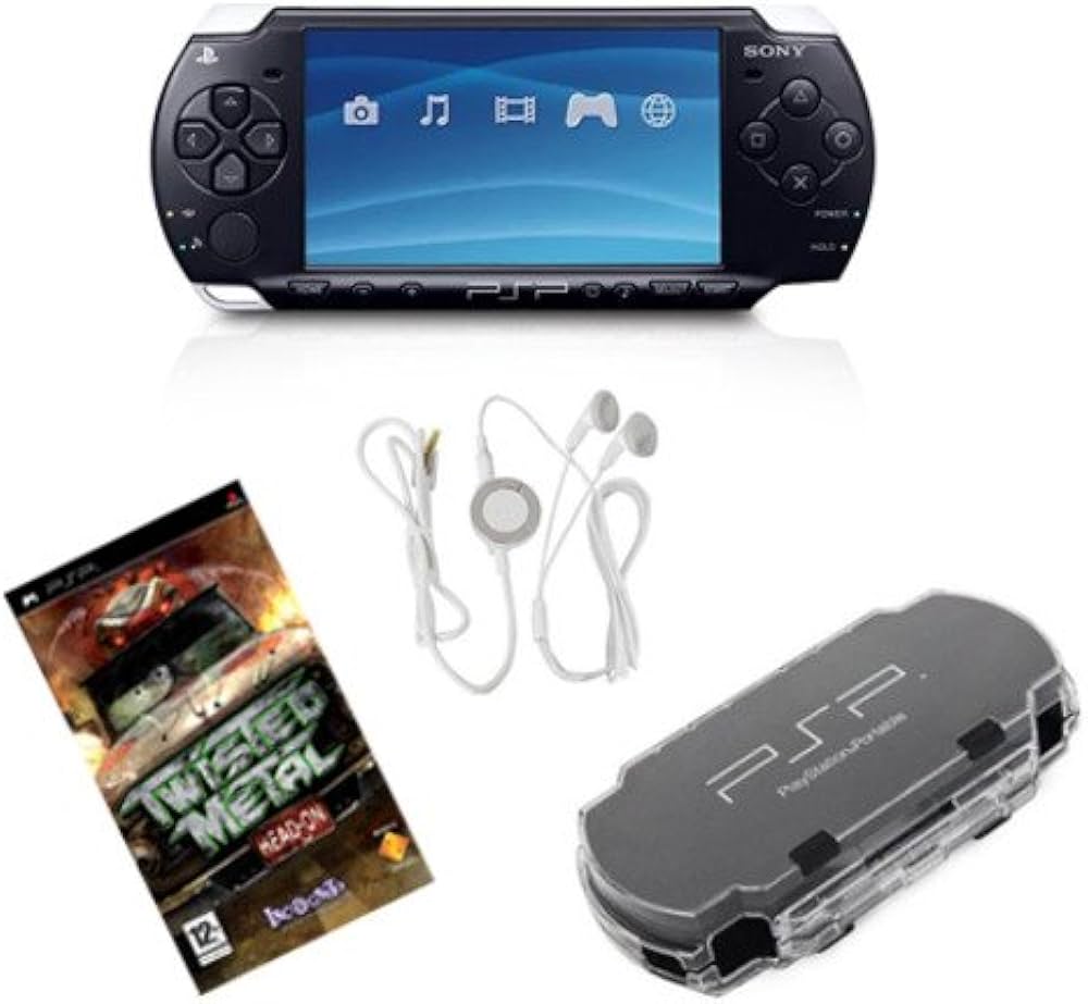Gamer Kit PsP Oficial - Case Sony + Headset original Sony + Jogo