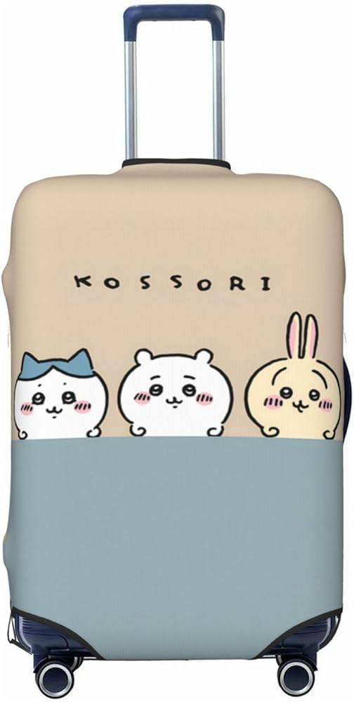 Amazon | 荷物カバー ちいかわ ハチワレ スーツケースカバー キャリー