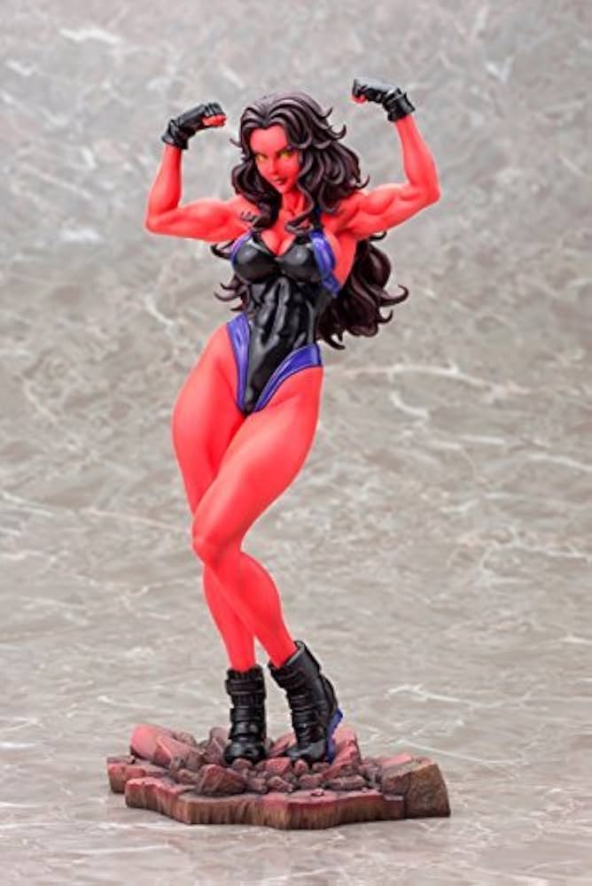 Amazon.co.jp: コミコン限定 MARVEL美少女 MARVEL UNIVERSE レッド