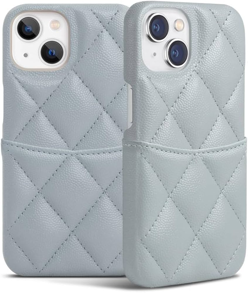 Amazon.co.jp: ZENIX DESIGN TECH iPhone 14 用 ケース キルティング