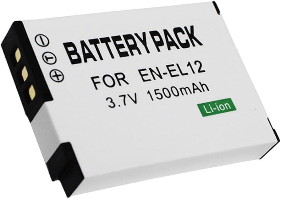 Amazon.com : BnvxR Battery (2-Pack) and Charger for Nikon Coolpix