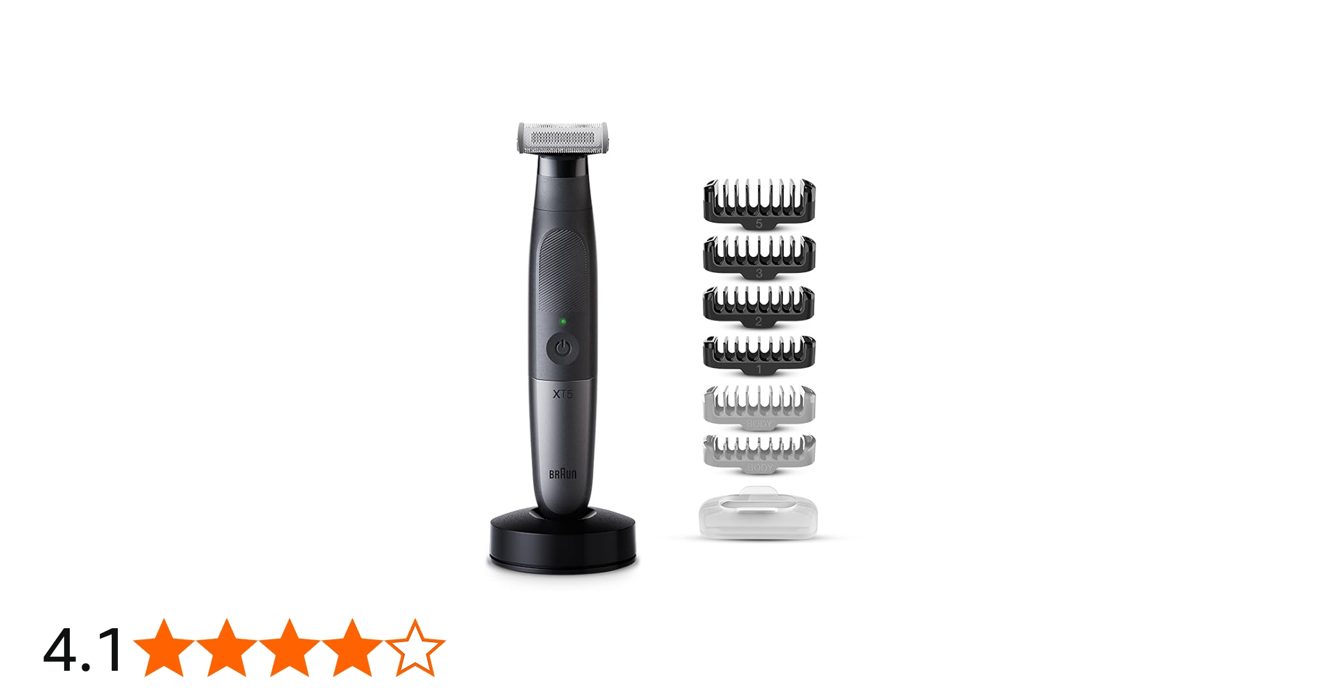 Amazon.co.jp: ボディ＆フェイスグルーマーPRO X ブラウン XT5300