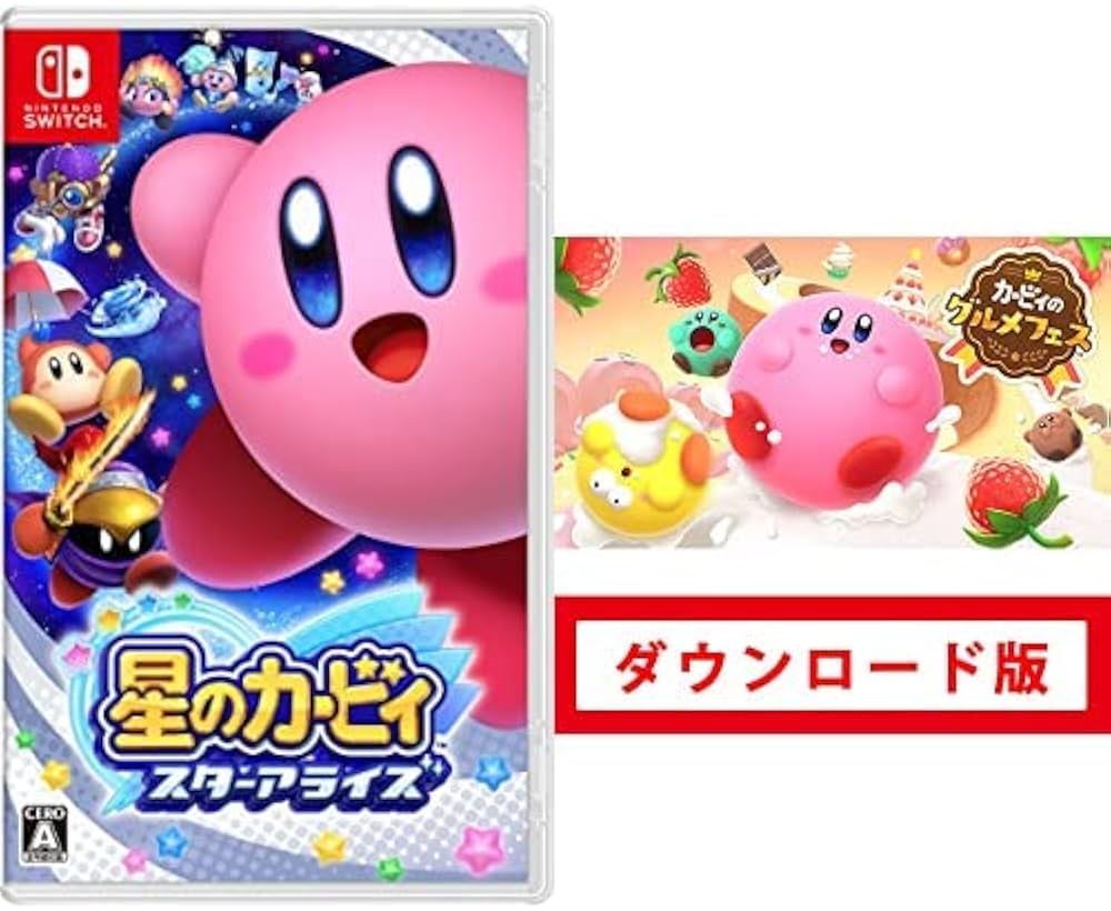 Switchゲーム3本セット 星のカービ、ルイジー3、アルセウス 星の