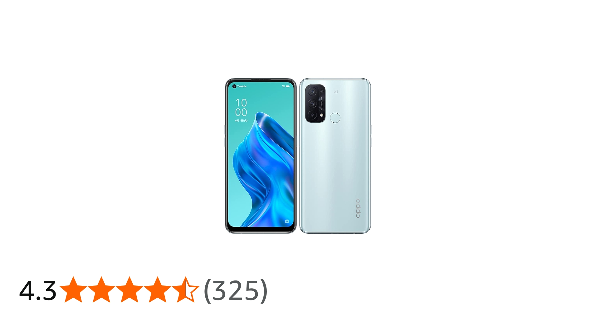 Amazon.co.jp: OPPO Reno5 A Y! Mobile Edition A1010P Oppo 6GB/128GB