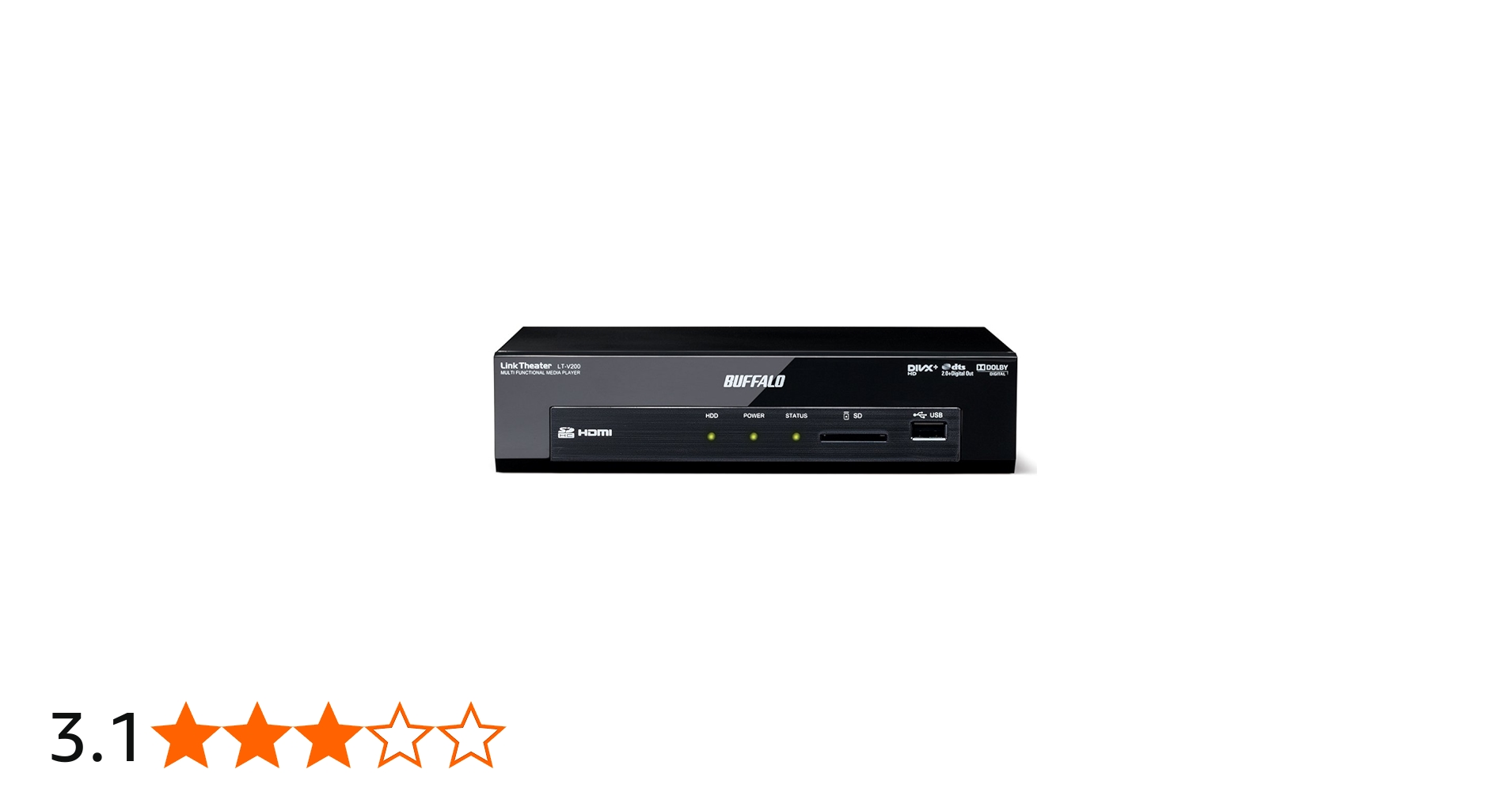 Amazon.co.jp: BUFFALO メディアプレイヤー LT-V200 : 家電＆カメラ