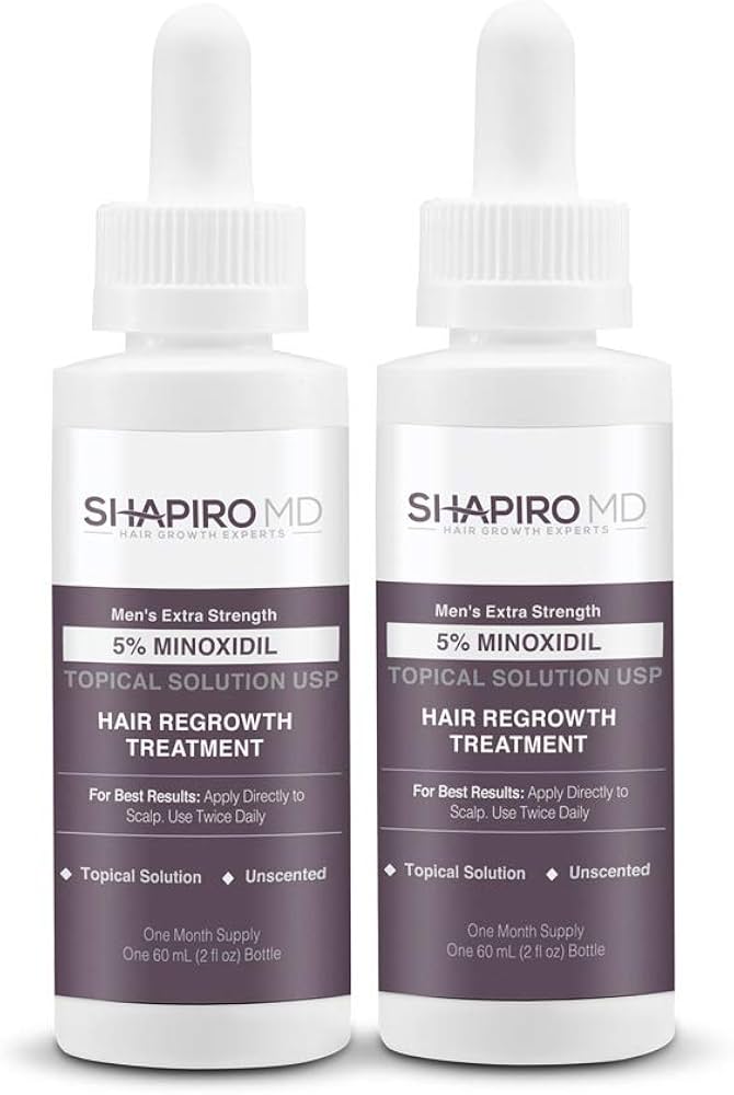 Amazon.com : Shapiro MD Hair Growth Experts Minoxidil 5% Topical