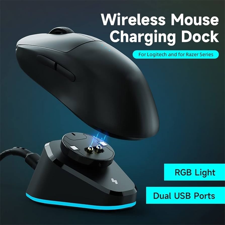 Amazon.co.jp: マウス充電器 ロジクールワイヤレス充電器 for Logitech