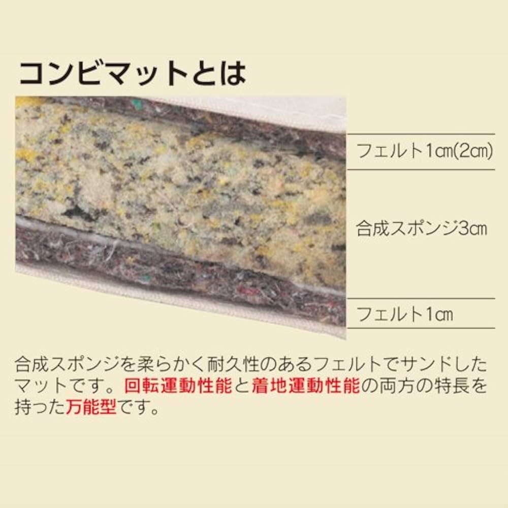 Amazon.co.jp: 【受注生産品】体操マット 9号 90×180cm 体育 スポーツ