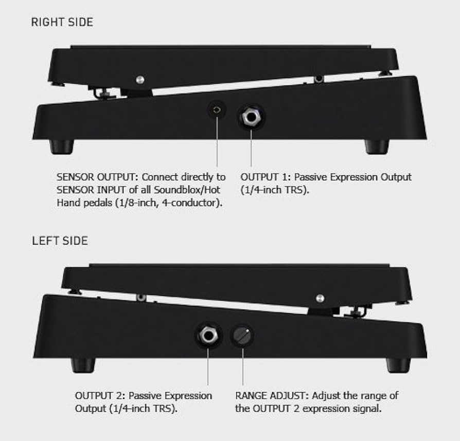 Amazon.com: Source Audio SA161 Dual Expression Pedal : Musical