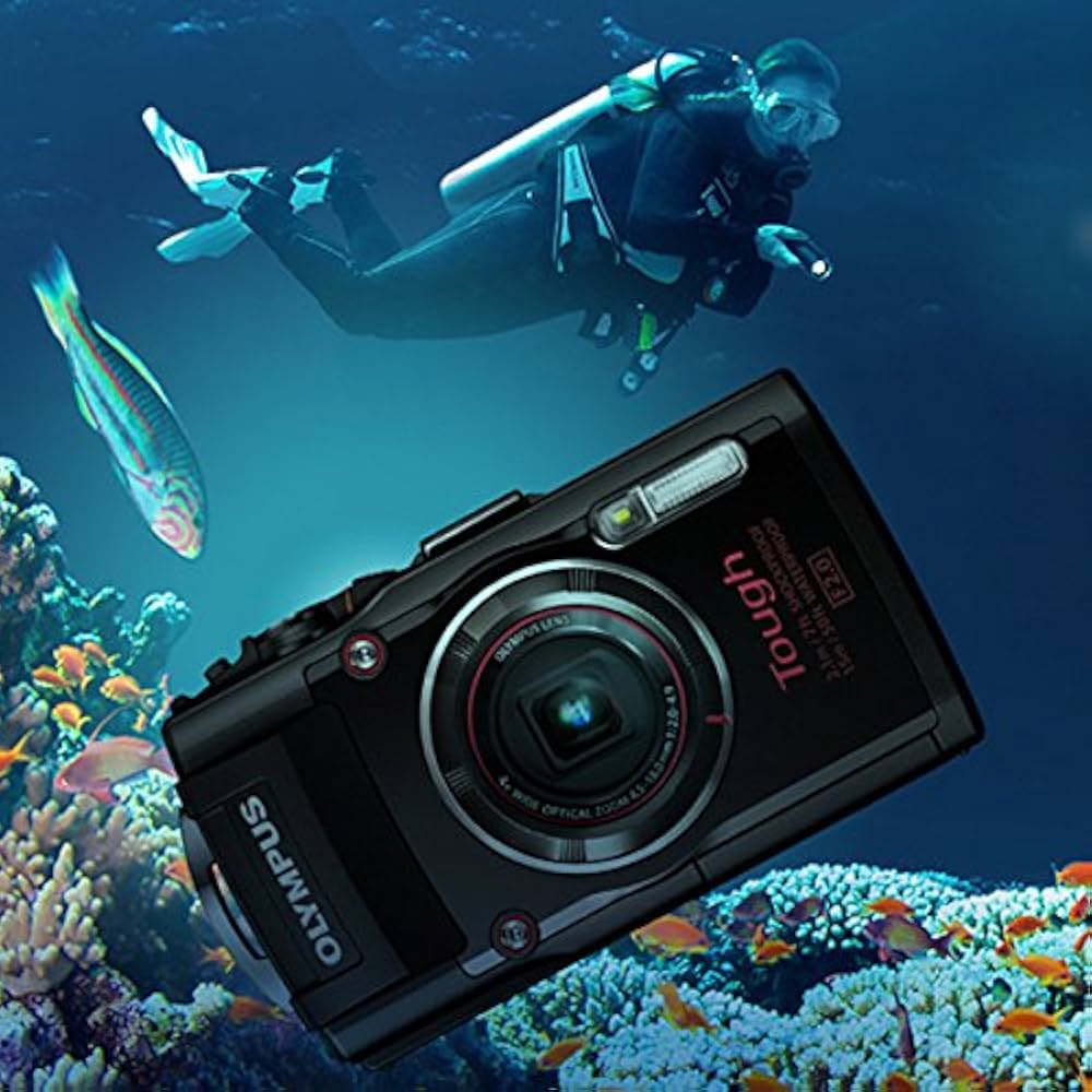 Amazon | OLYMPUS デジタルカメラ STYLUS TG-4 Tough ブラック 1600万