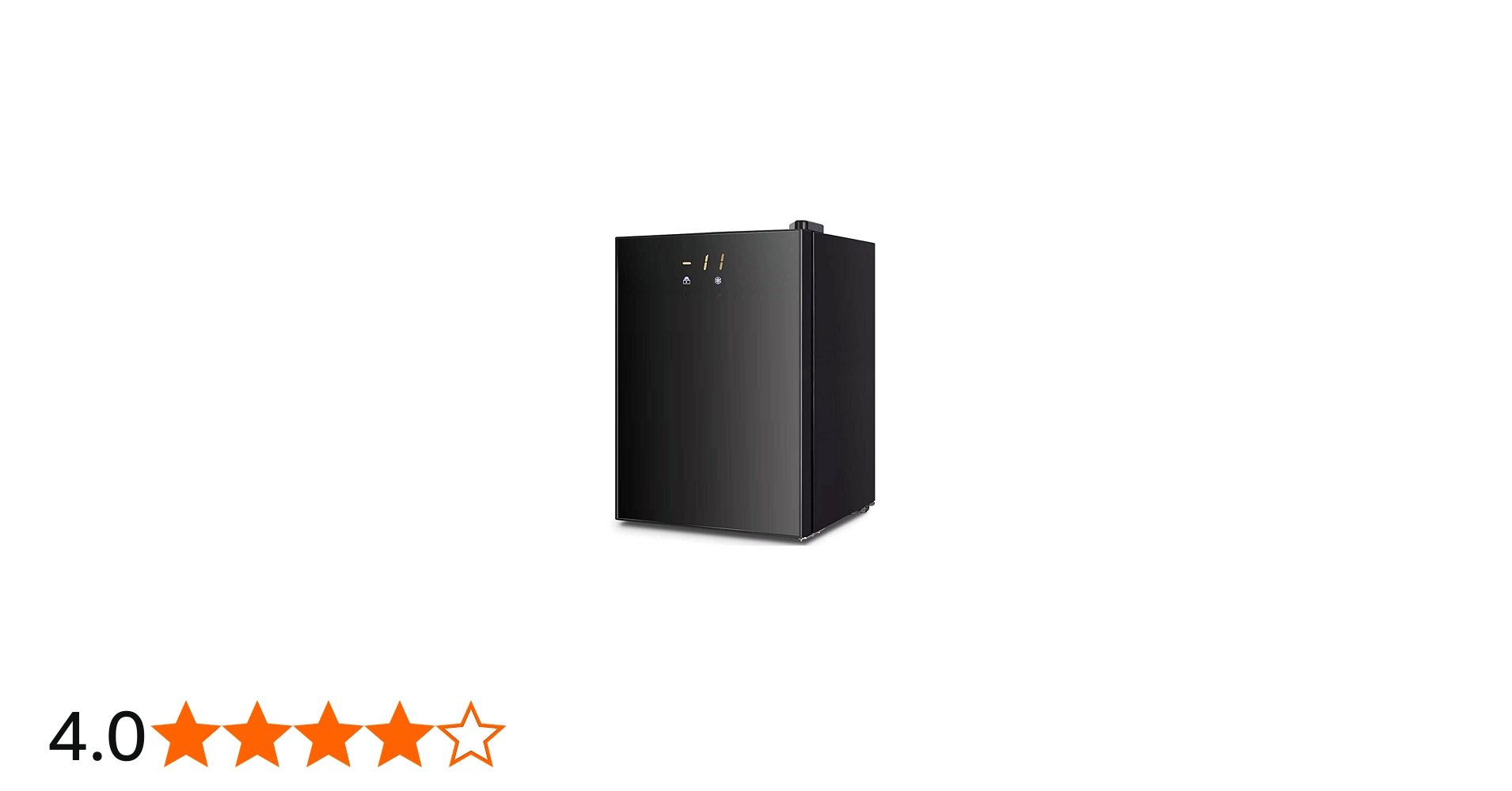 Amazon | 冷凍庫 家庭用 小型 ガラス扉1ドア冷凍庫 60L TH-GTR60L-BK