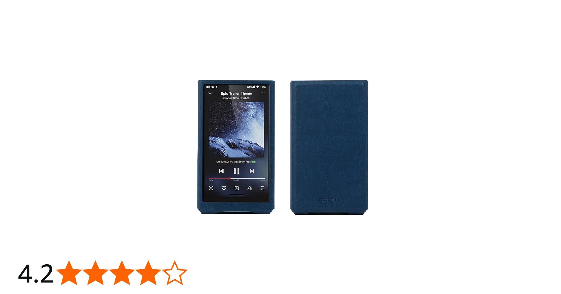 Amazon | FiiO JM21用ケース、手作り人工PUレザーカバー fiio-jm21