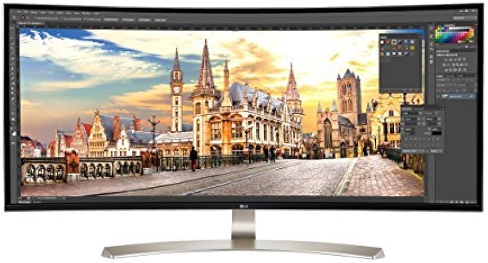 Amazon.co.jp: LG 38UC99-W 38-Inch 21:9 Curved UltraWide QHD+ IPS