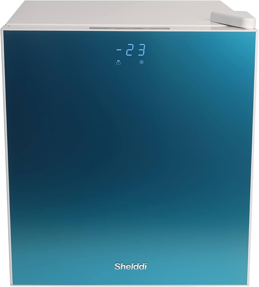 Amazon | Shelddi 冷凍庫 小型 家庭用 32L 温度表示 省エネ ミニ 一人