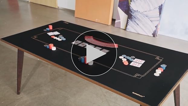 Amazon.co.jp: SLOWPLAY Godel ポーカーマット テキサスホールデム